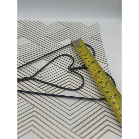 Heart Shaped Wire Rug Beater Wood Handle 22” Long 7.75” Wide Used - Picture 3 of 5